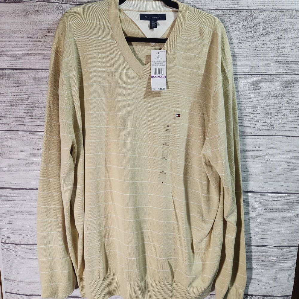 Tommy Hilfiger 2XL Tan Sweater